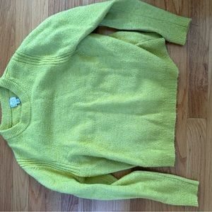 Yellow Sweater Size Medium